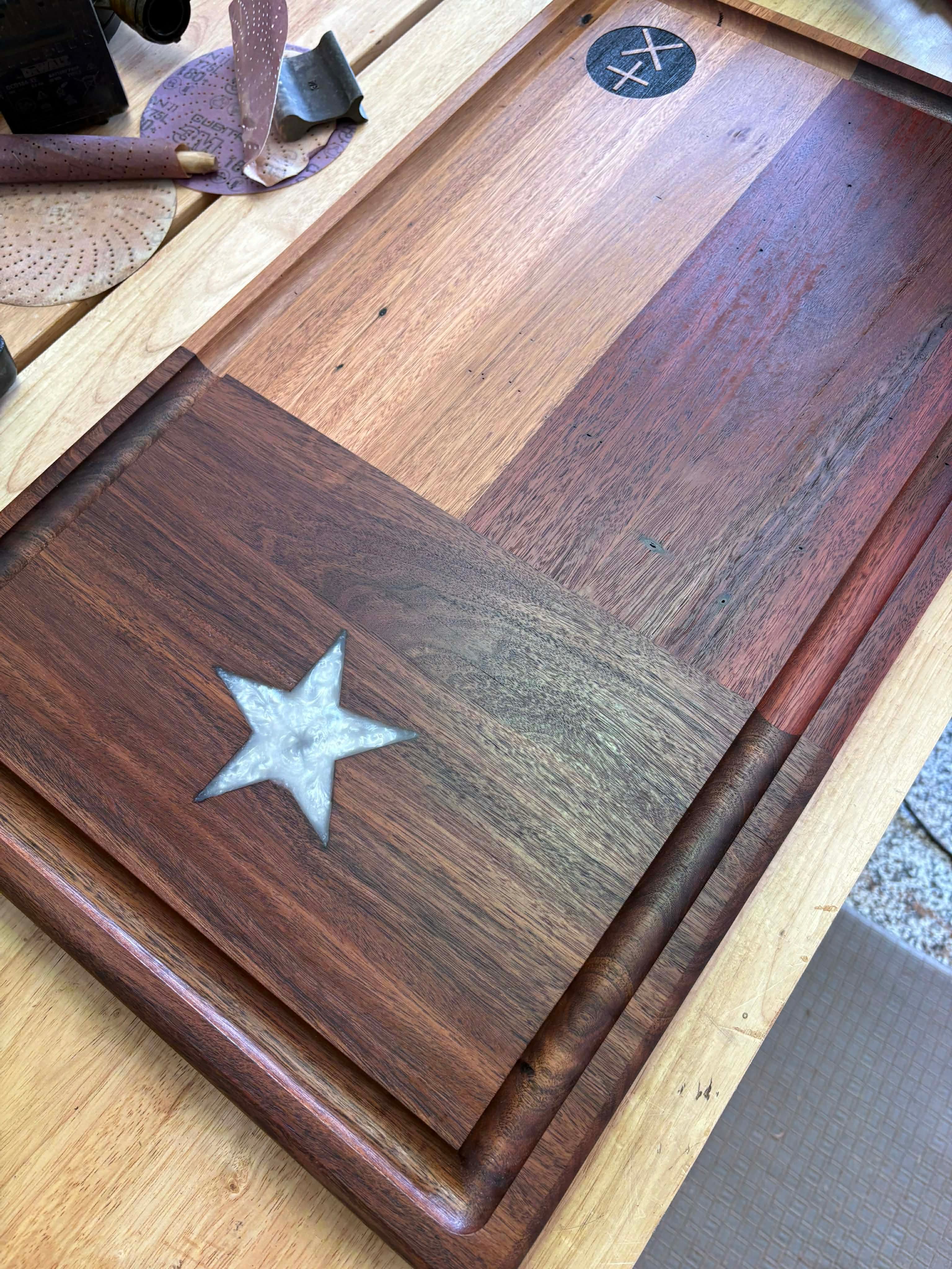 The Texas Custom - Handcrafted BBQ Board
