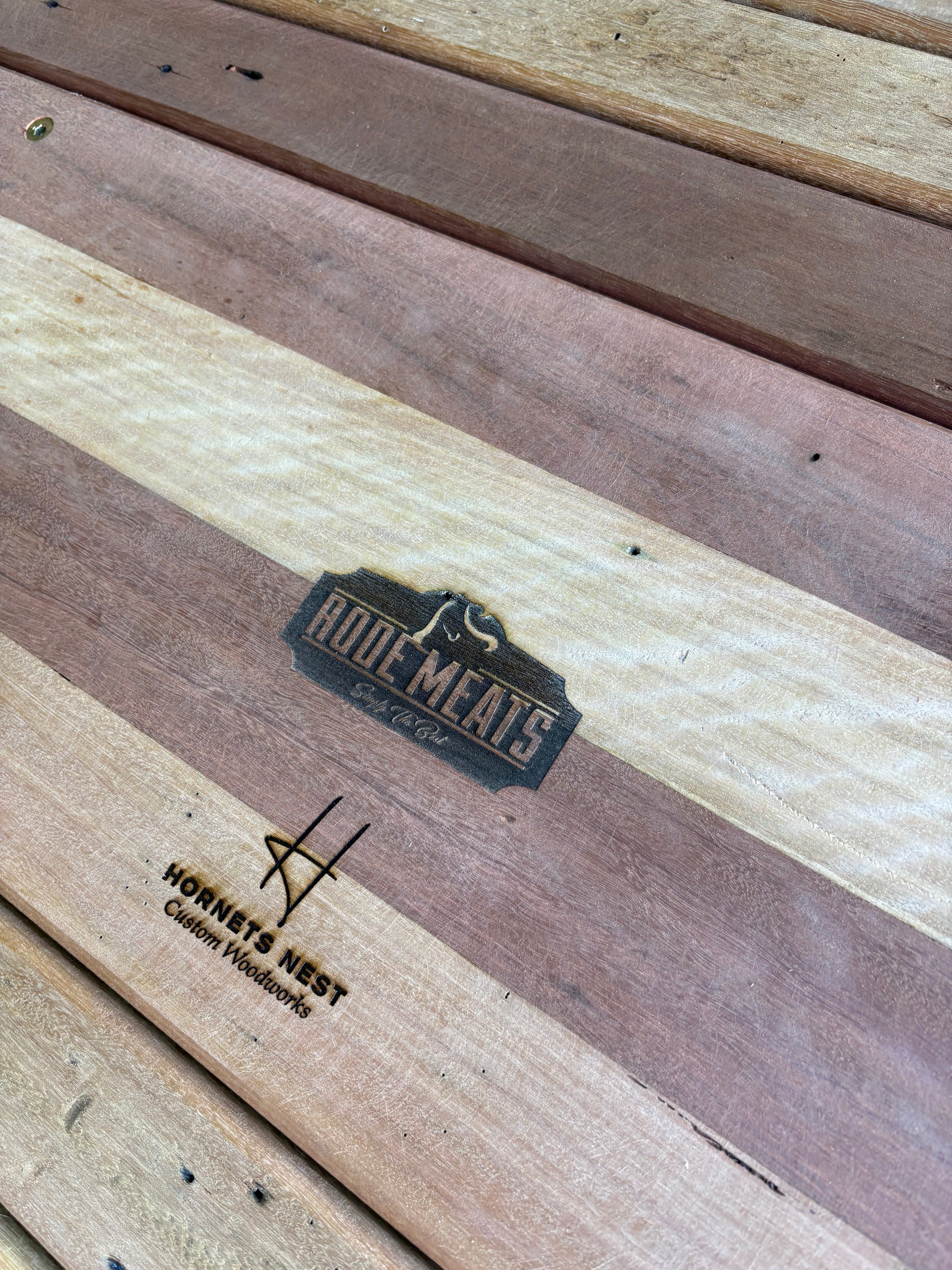 Custom outdoor/indoor cafe style dining table