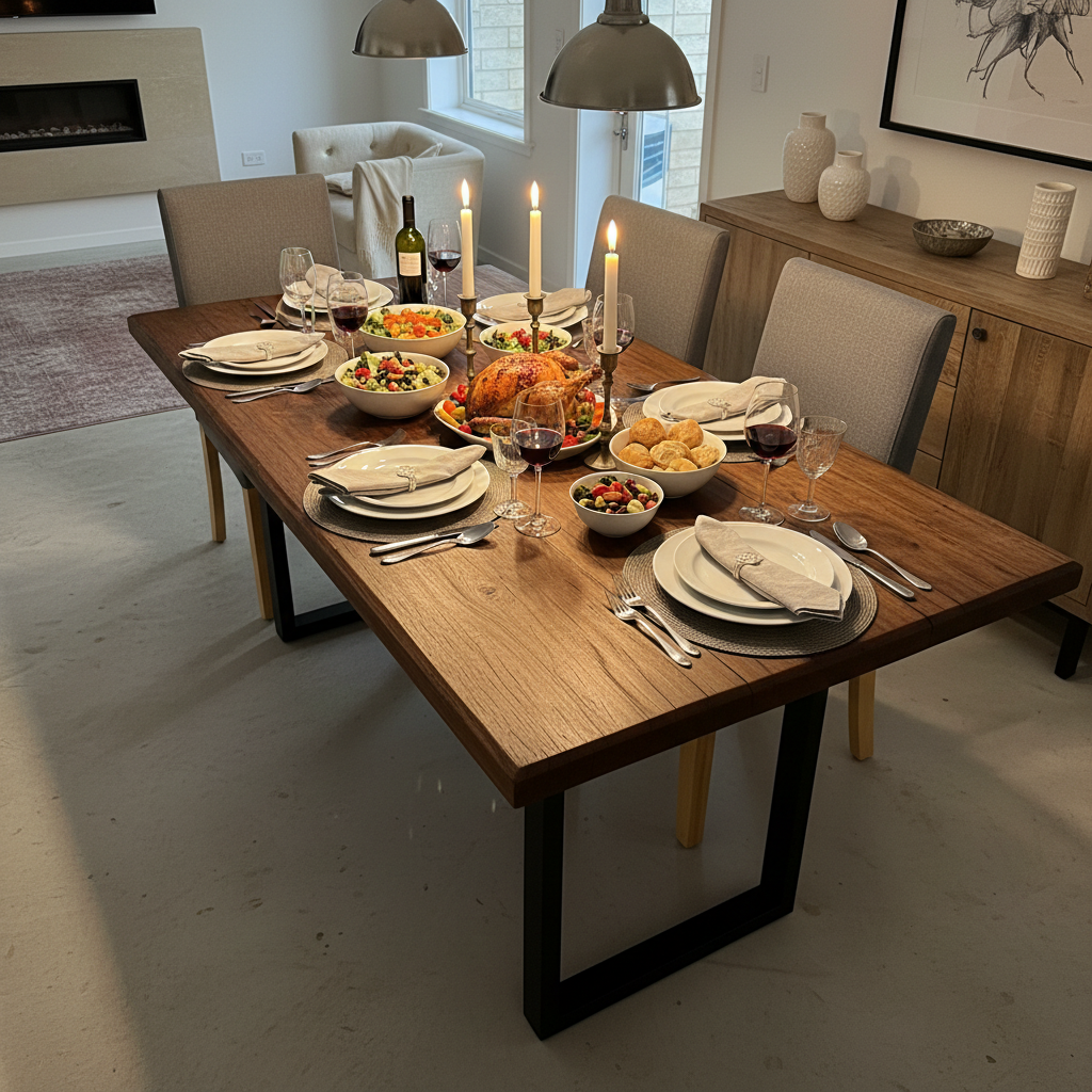 Australian Hardwood Dining Table