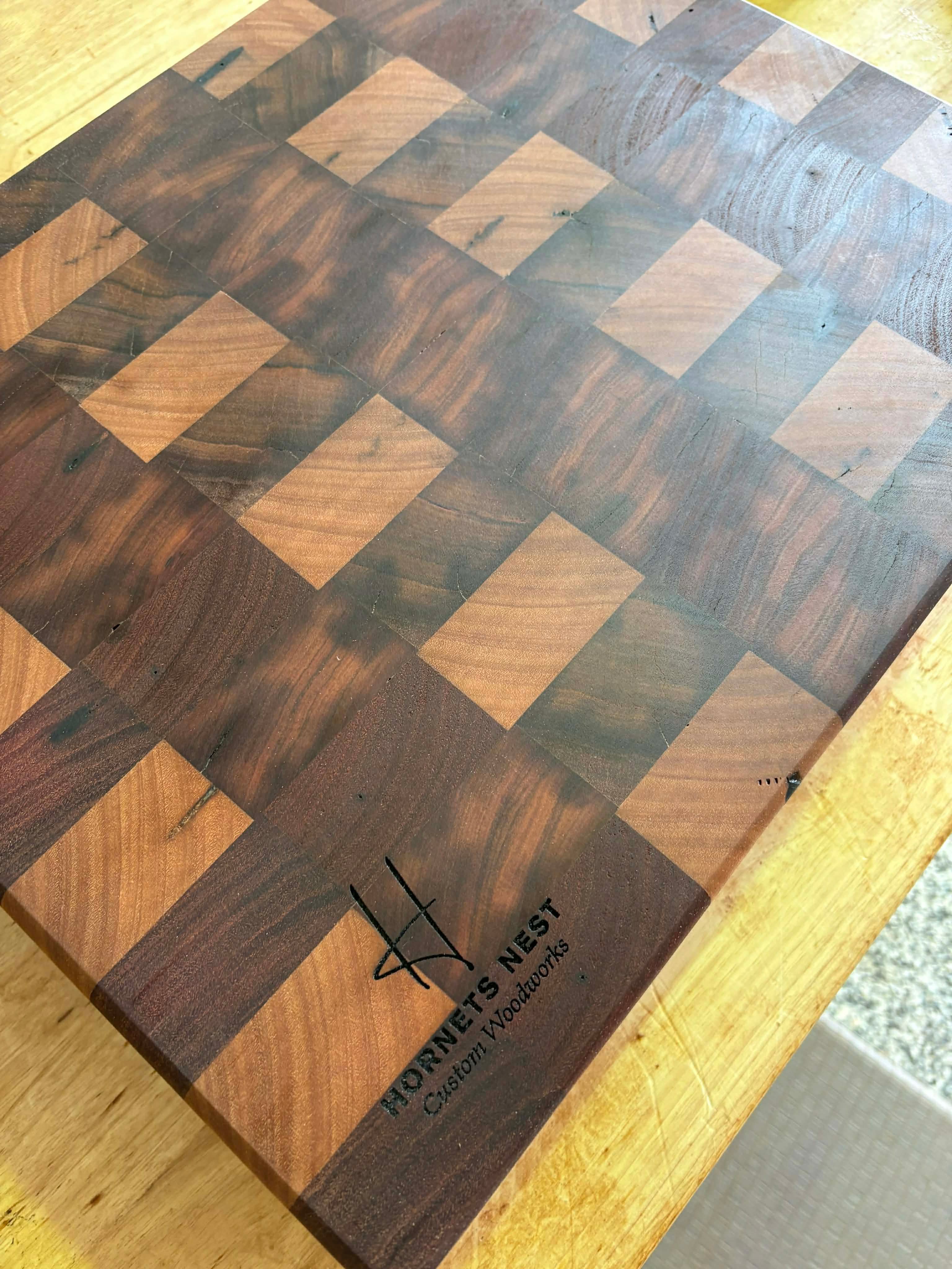 Australian Hardwood End Grain Butcher Block